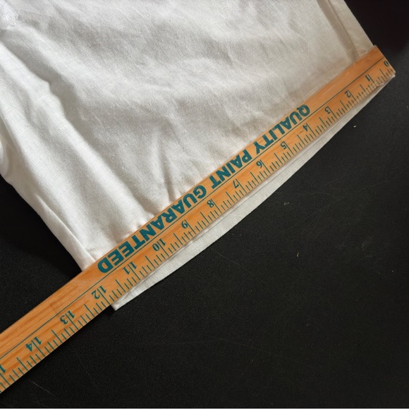 Stella Parker Island Collection Drawstring Linen-Blend Shorts - Picture 8 of 13